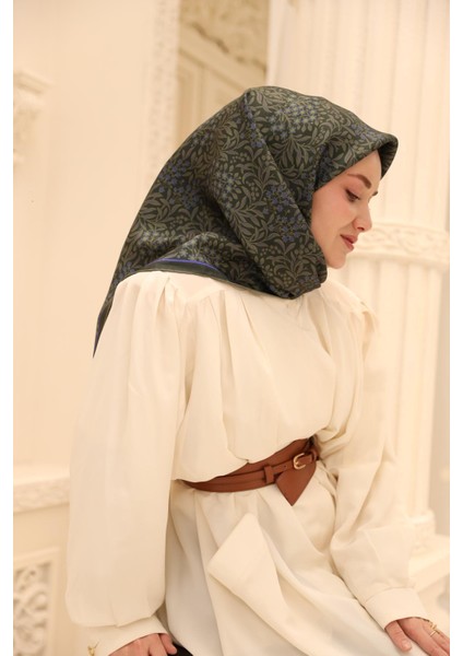 Tivil Ipek Eşarp 11464-46 Yeşil Karışık Desen modelleri