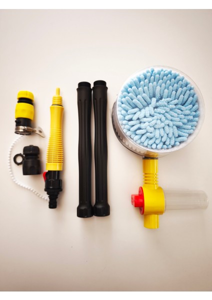 Oto Yıkama Fırçası Mop Saplı Profesyonel BR0922559