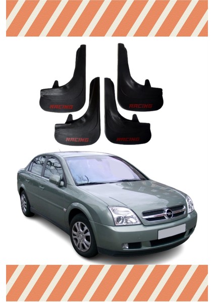 Opel Vectra C 2002-2018 Racing Yazılı 4'lü Tozluk Çamurluk Paçalık
