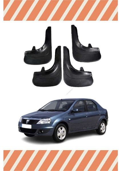 Dacia Logan Sd 2006-2011 4'lü Tozluk Çamurluk Paçalık