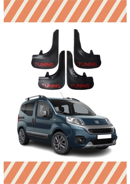 Fiat Fiorino Tüm Kasalar Tunıng Yazılı 4'lütozluk Çamurluk Paçalık