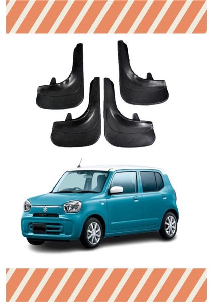 Suziki Alto 4'lü Tozluk Çamurluk Paçalık