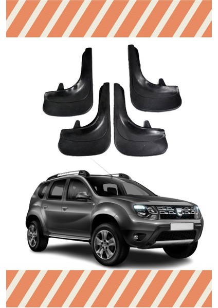 Dacia Duster 2010-2017 4'lü Tozluk Çamurluk Paçalık