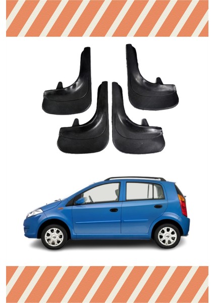 Chery Kimo Uyumlu 4'lü Tozluk Çamurluk Paçalık