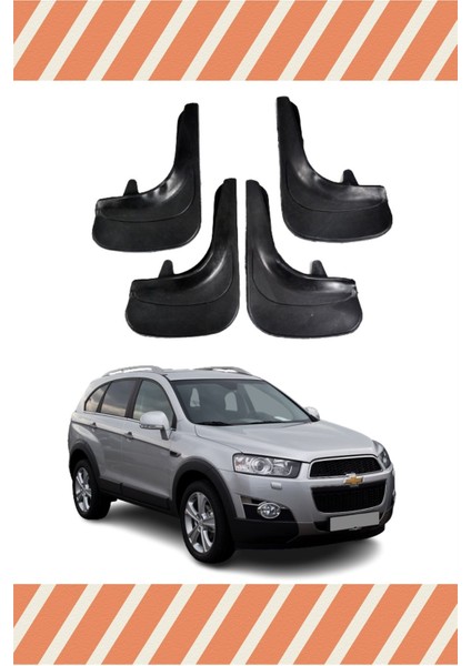 Chevrolet Captiva 4'lü Tozluk Çamurluk Paçalık