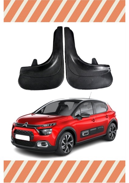 Citroen C3 2015-2022 2'li Tozluk Çamurluk Paçalık