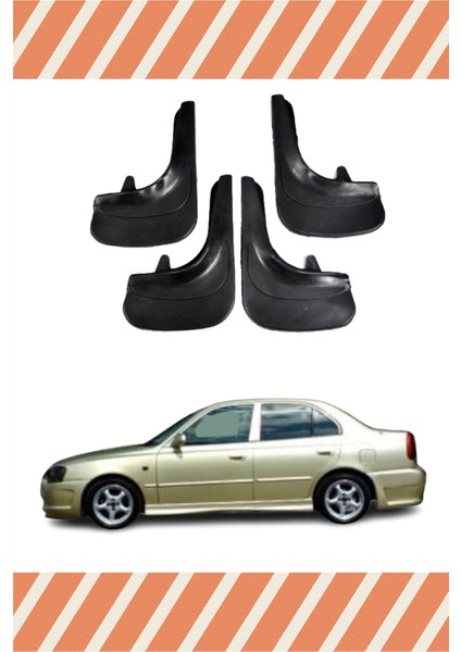 Hyundai Accent Milenyum 4'lü Tozluk Çamurluk Paçalık