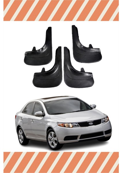Kia Cerato 2009-2015 4'lü Tozluk Çamurluk Paçalık