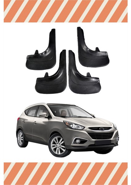 Hyundai Ix 35 Tüm Kasalar 4'lü Tozluk Çamurluk Paçalık