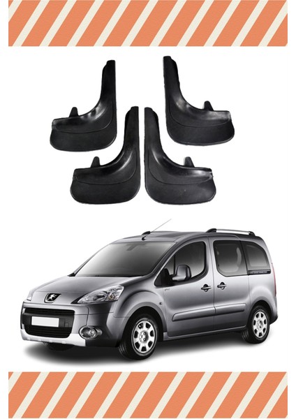 Peugeot Partner 4'lü Tozluk Çamurluk Paçalık