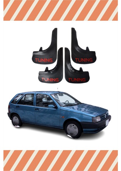 Fiat Tipo Tunıng Yazılı 4'lü Tozluk Çamurluk Paçalık