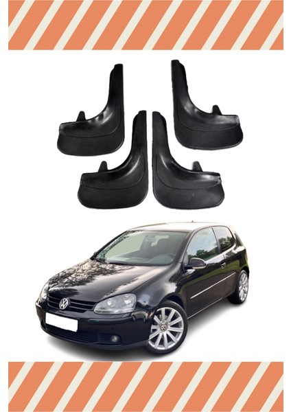Volswagen Golf 5 4'lü Tozluk Çamurluk Paçalık