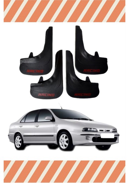 Fiat Marea Tüm Kasalar Racing Yazılı 4'lü Tozluk Çamurluk Paçalık