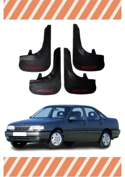 Opel Vectra A Racing Yazılı 4'lü Tozluk Çamurluk Paçalık