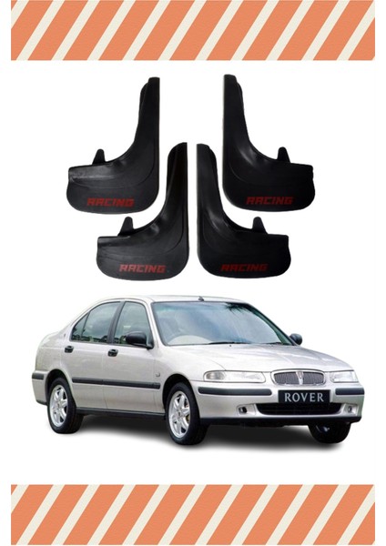 Rover Racing Yazılı 4'lü Tozluk Çamurluk Paçalık