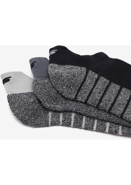 3pk Mens 1/2 Terry Low Cut W/ Heel Tab Erkek Grey Çorap S119006H-039 modelleri