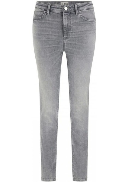 Kadın Gri Denim Jeans