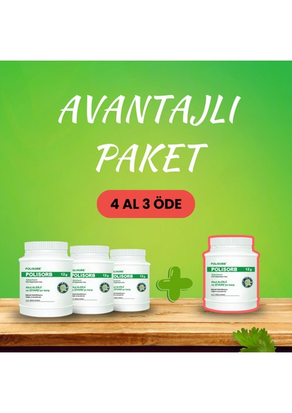 12 gr 3+1 Avantajlı Paket