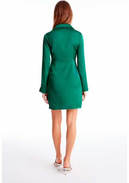 Yesil Despinas Regular Fit Mini Boy Elbise