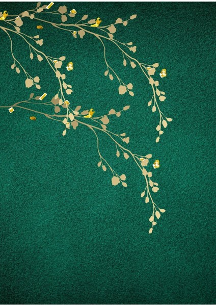 |siyah-Gold-Yeşil Yaprak Dalı Kombini 001 |çerçeveli Cam Tablo 2li Dikey fiyatları