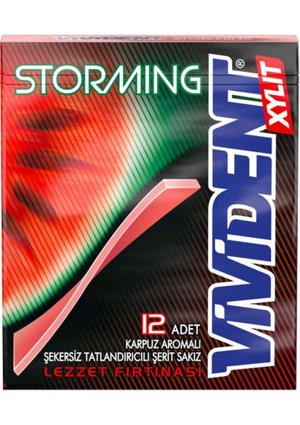 Storming Sakız Karpuz 33 gr x 6 Adet
