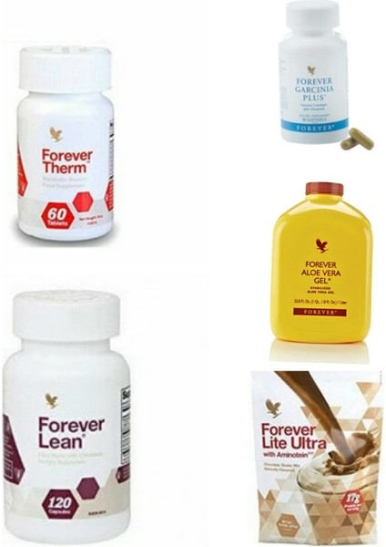 Aloe Vera Gel+Forever Therm+Forever Lean+Forever Garcinia+