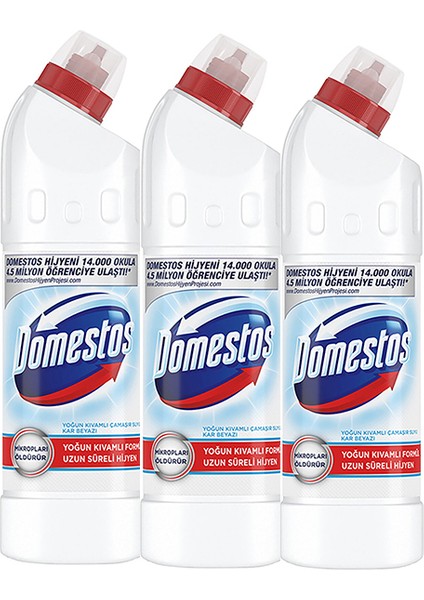 Kar Beyazı Çamaşır Suyu 750 ml x 3 adet