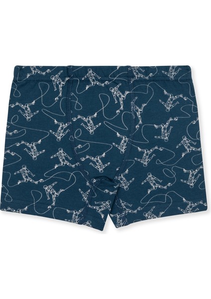 Erkek Çocuk Pamuklu Likralı Baskılı Boxer 3'lü Paket 3518 Renkli fiyatları