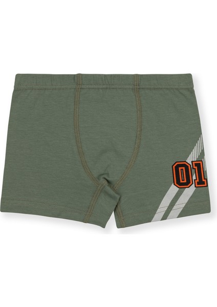 Erkek Çocuk Pamuklu Baskılı Rahat Kesim Likralı Boxer 3'lü Paket 3514 Renkli fiyatları