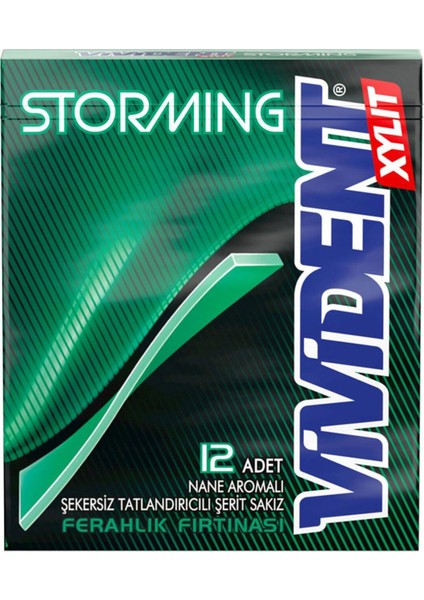 Storming Sakız Nane 33 gr x 6 Adet