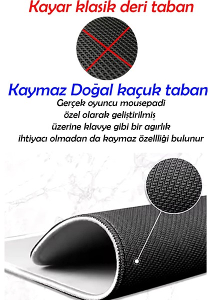 Mouse Pad Büyük Boy Gaming Oyuncu Uyumlu xxl 90X40 cm Eborsisk
