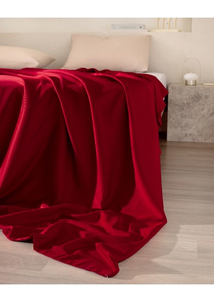 Ciel King Size %100 Pamuk Saten Nevresim - Kırmızı fiyatları