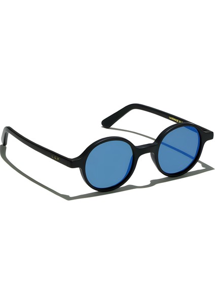L.G.R Reunion Black Matt 22 / Flat Blue Mirror 4663 48-23