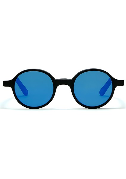 L.G.R Reunion Black Matt 22 / Flat Blue Mirror 4663 48-23