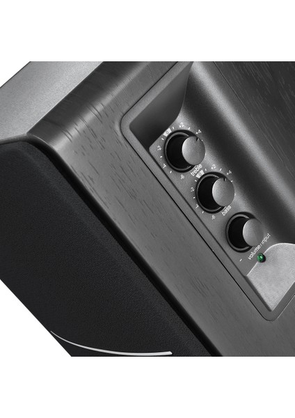 R1280DBs Subwoofer Çıkışlı, Optik Girişli 4'' Bass Ünitesi Multi-Media 2.0 Aktif Bluetooth V.5.0 Hoparlör 42W RMS