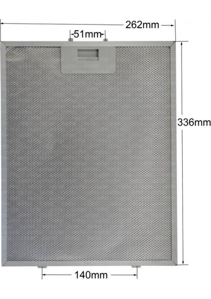 Uyumlu Profilo Metal Filtre 26 x 33,5 cm