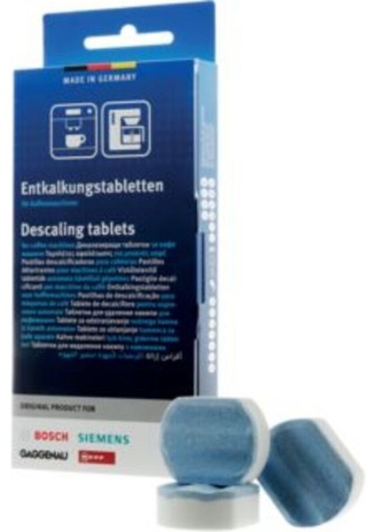 Kahve Makineleri Için Kireç Giderme Tabletleri