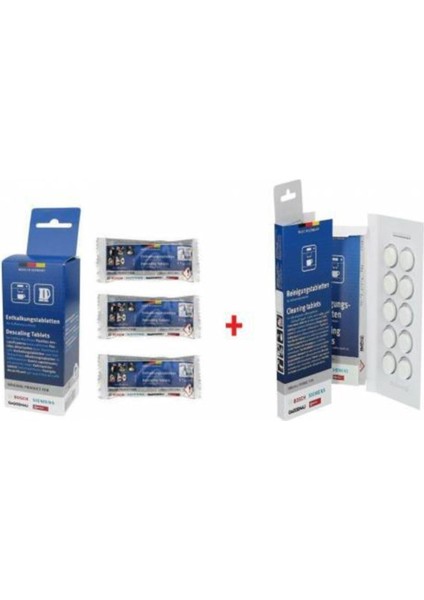 Kahve Espresso Makinesi ve Su Isıtıcıları Için Ekonomik Temizleme Tablet Seti