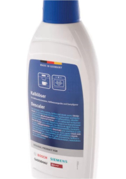 Otomatik Kahve Makineleri Su Isıtıcıları ve Buharlı Fırınlar Için Kireç Çözücü