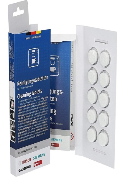 Kahve-Espresso Makineleri ve Su Isıtıcıları Için Temizleme Tablet Set modelleri