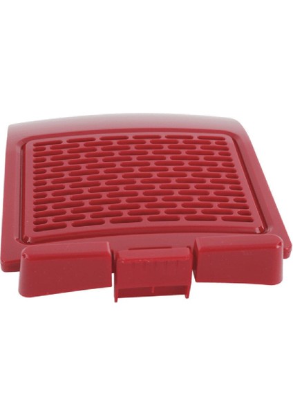 Toz Torbasız Süpürgeler Için Arka Izgara Kapak Kırmızı