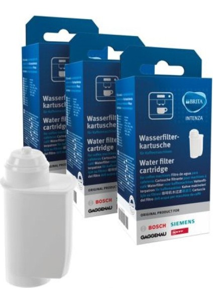 3'lü Kahve Espresso Makinesi Için Brita Su Filtresi