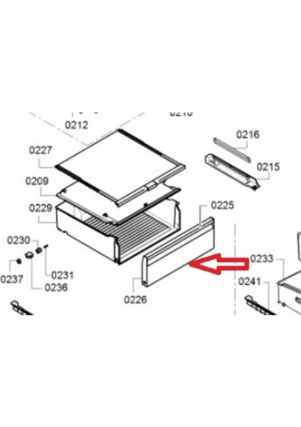 Uyumlu Buzdolabı Sebzelik Çekmece Kapak fiyatları