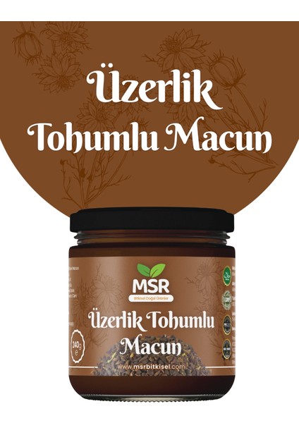 Üzerlik Tohumlu Macun 370 gr