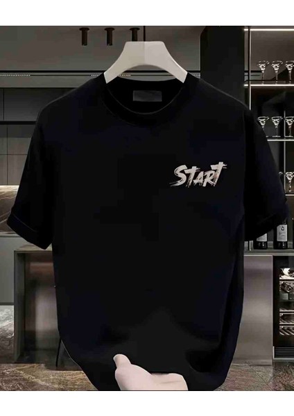 Start Baskılı Özel Tasarım Oversize Tshirt fiyatları