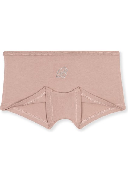 Kız Çocuk Pamuklu Likralı Taş Baskı Detaylı Boxer 6!lı Paket 5896 Renkli indirimleri