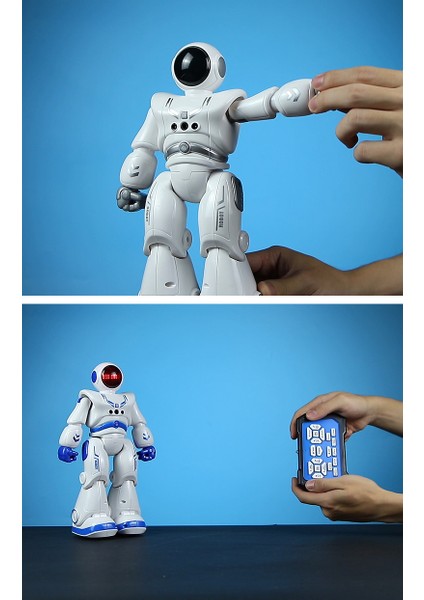 Akıllı Programlanabilir Erken Eğitim Robot Kızılötesi Sensör Şarkı Söyleme ve Dans Uzay Adamı Robocop Çocuk Oyuncakları (Yurt Dışından) modelleri