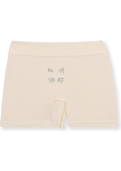 Kız Çocuk Pamuklu Renkli Baskılı Likralı Boxer Şort 3'lü PAKET 5893 Renkli fiyatları