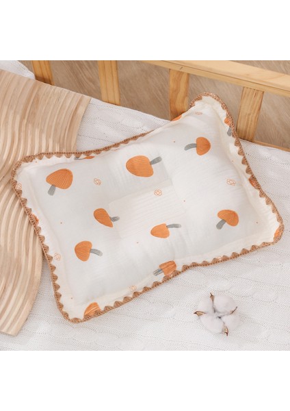 Yastık Dört Mevsim Nefes Alabilen Yastık Yenidoğan 1-3 Yaş (Yurt Dışından)