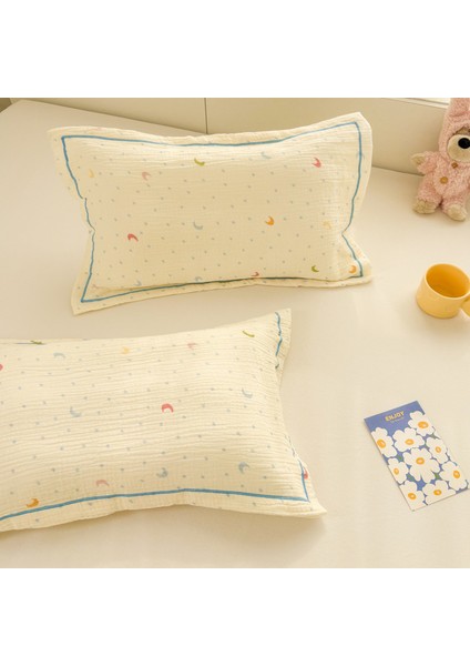 A Sınıfı Pamuklu Çift Iplik Yastık Kılıfı Pamuklu Yastık Kılıfı 30X50CM35X55 (Yurt Dışından)